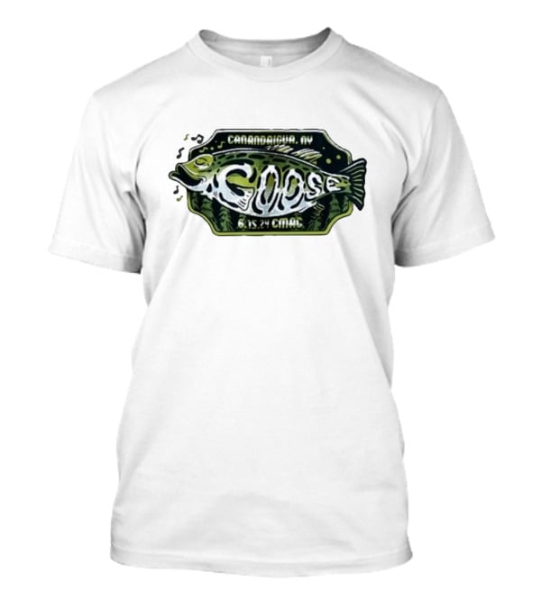 Canandaigua NY Goose Fish Art 6 15 24 CMAC T-Shirt