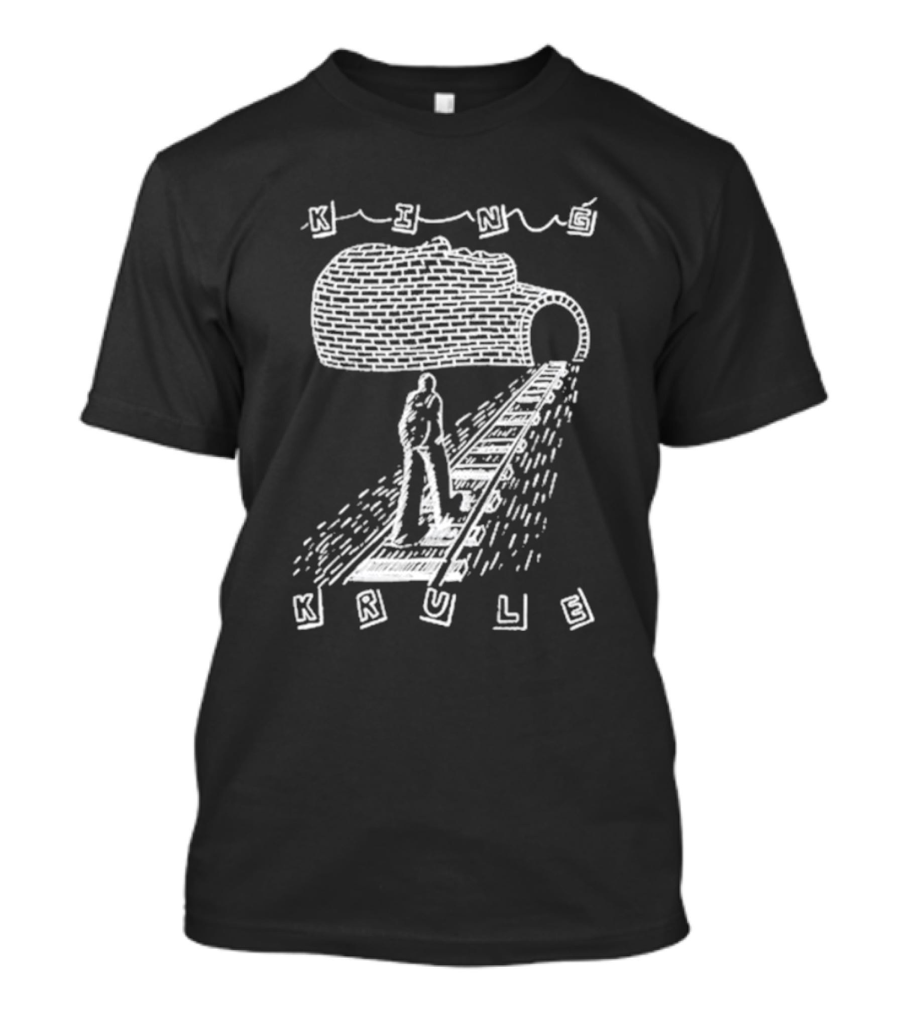 King Krule Train Track Walker And Brick Tunnel T-Shirt