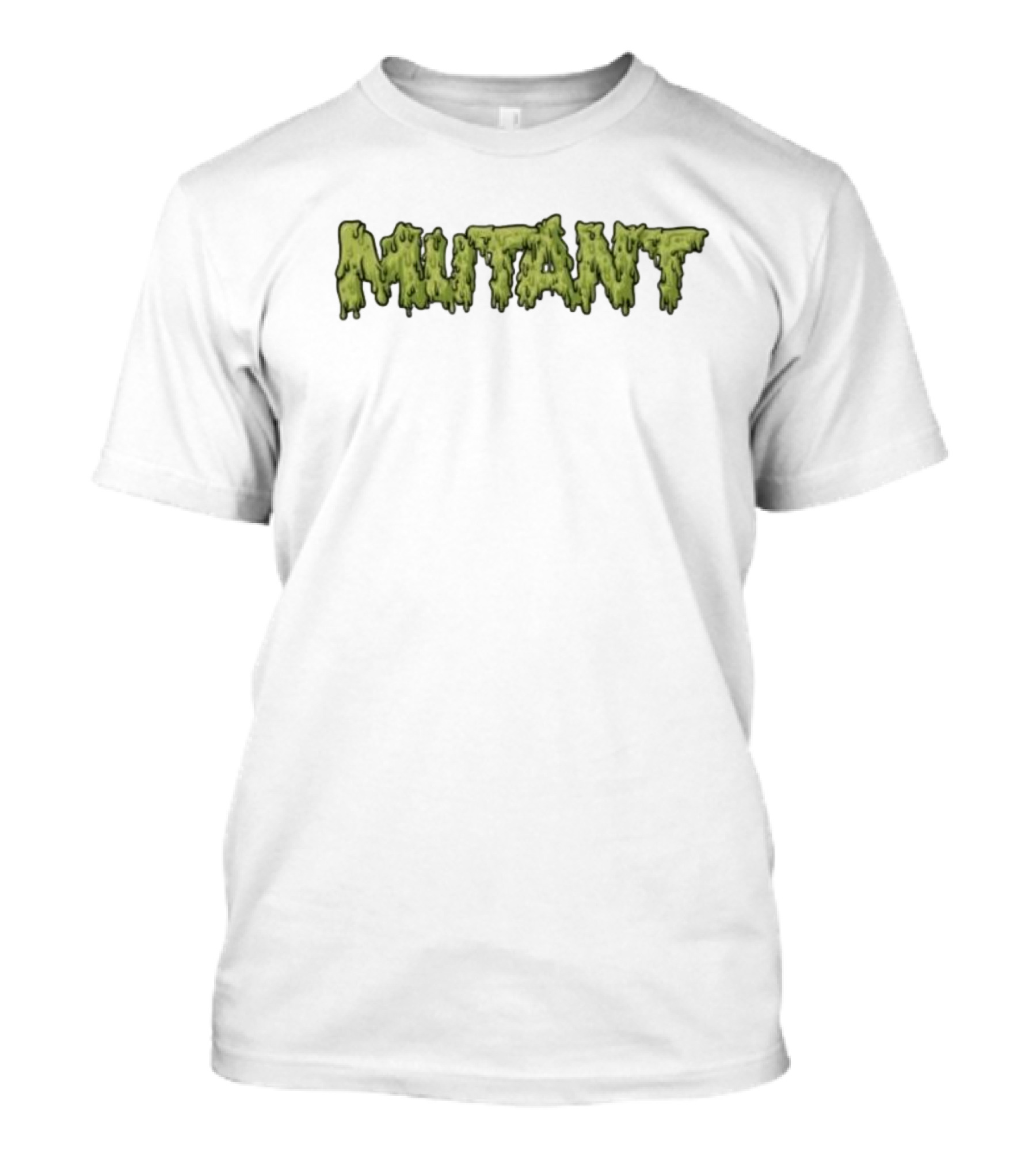 Mutant Threads Dripping Text T-Shirt