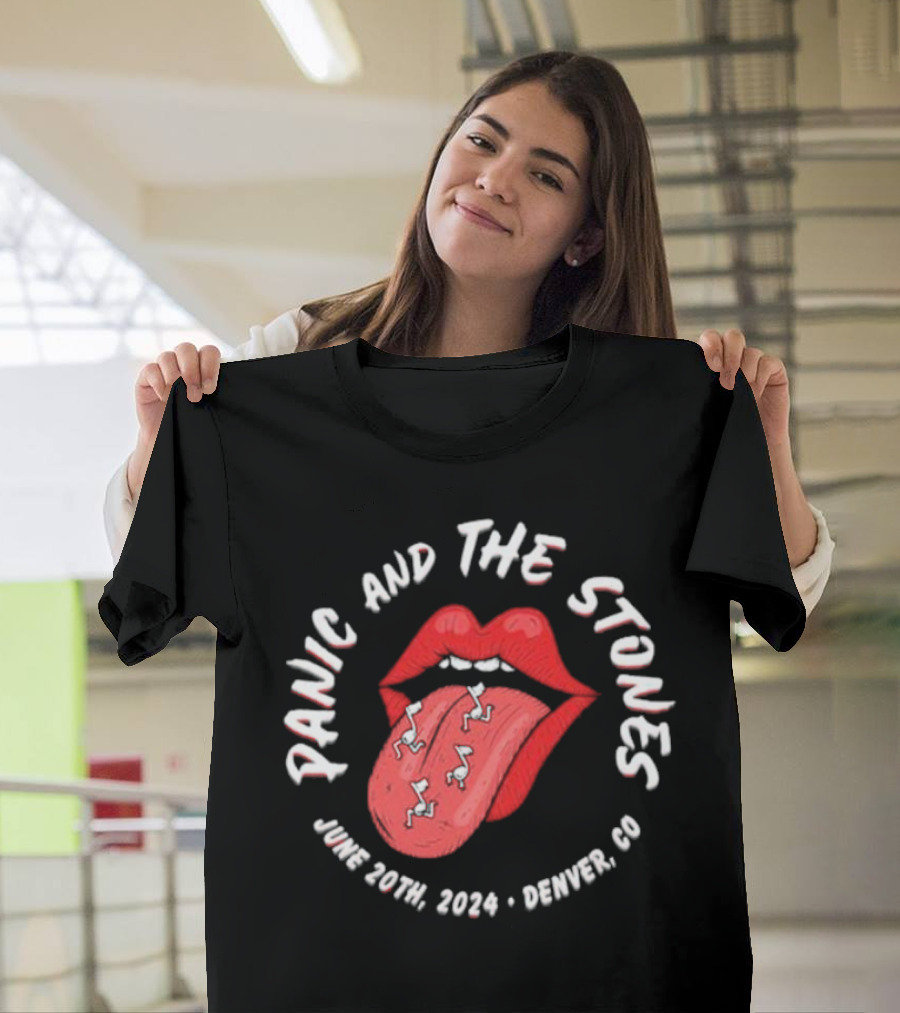 Panic And The Stones June 20th 2024 Denver CO T-Shirt