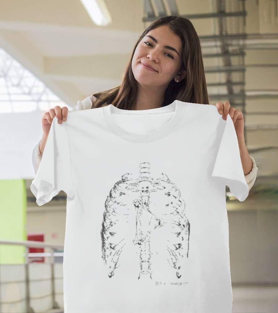 Ribcage Doja Cat Skeleton T-Shirt