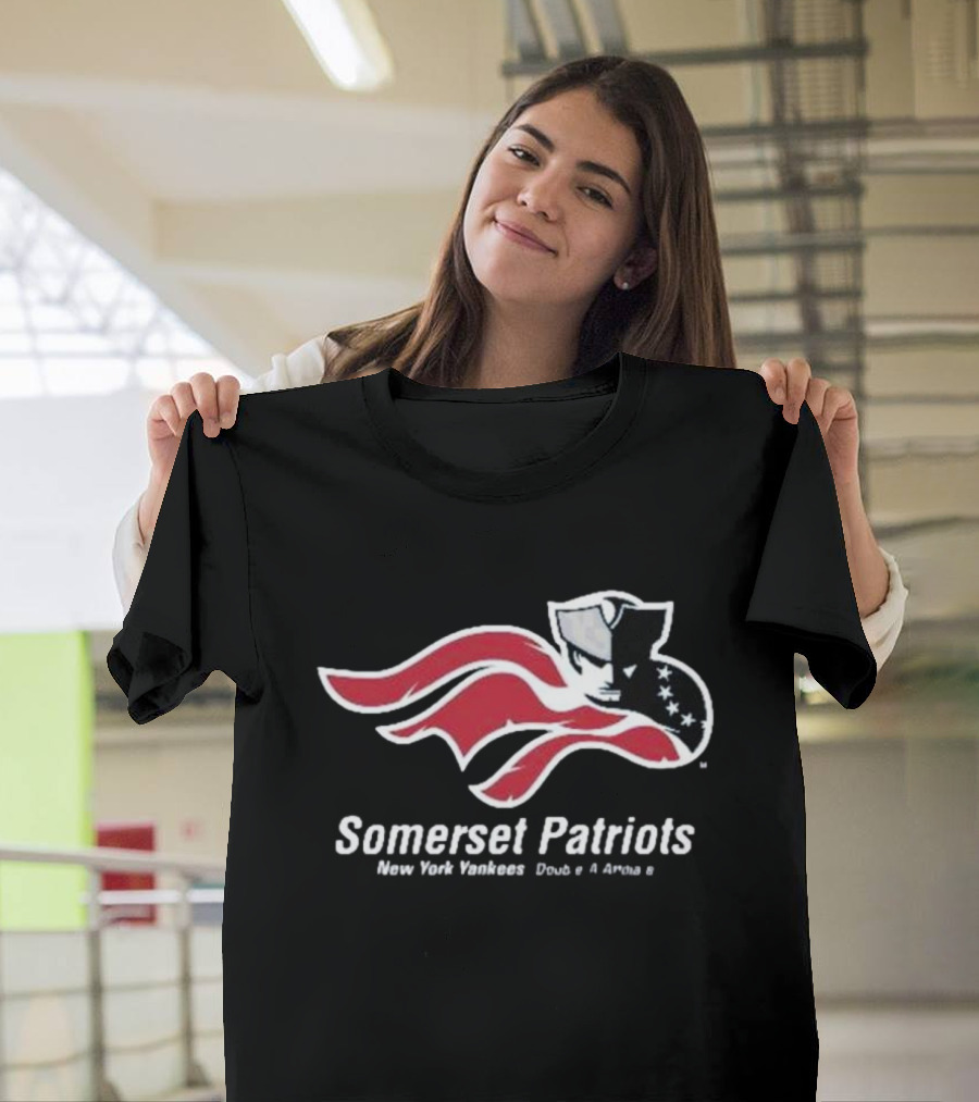 Somerset Patriots New York Yankees Double A Affiliate T-Shirt