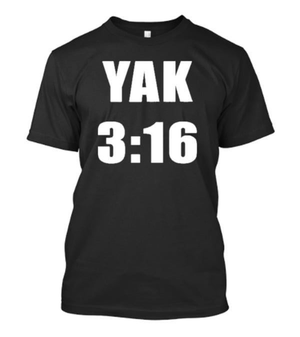 Yak 3:16 Wrestling T-Shirt