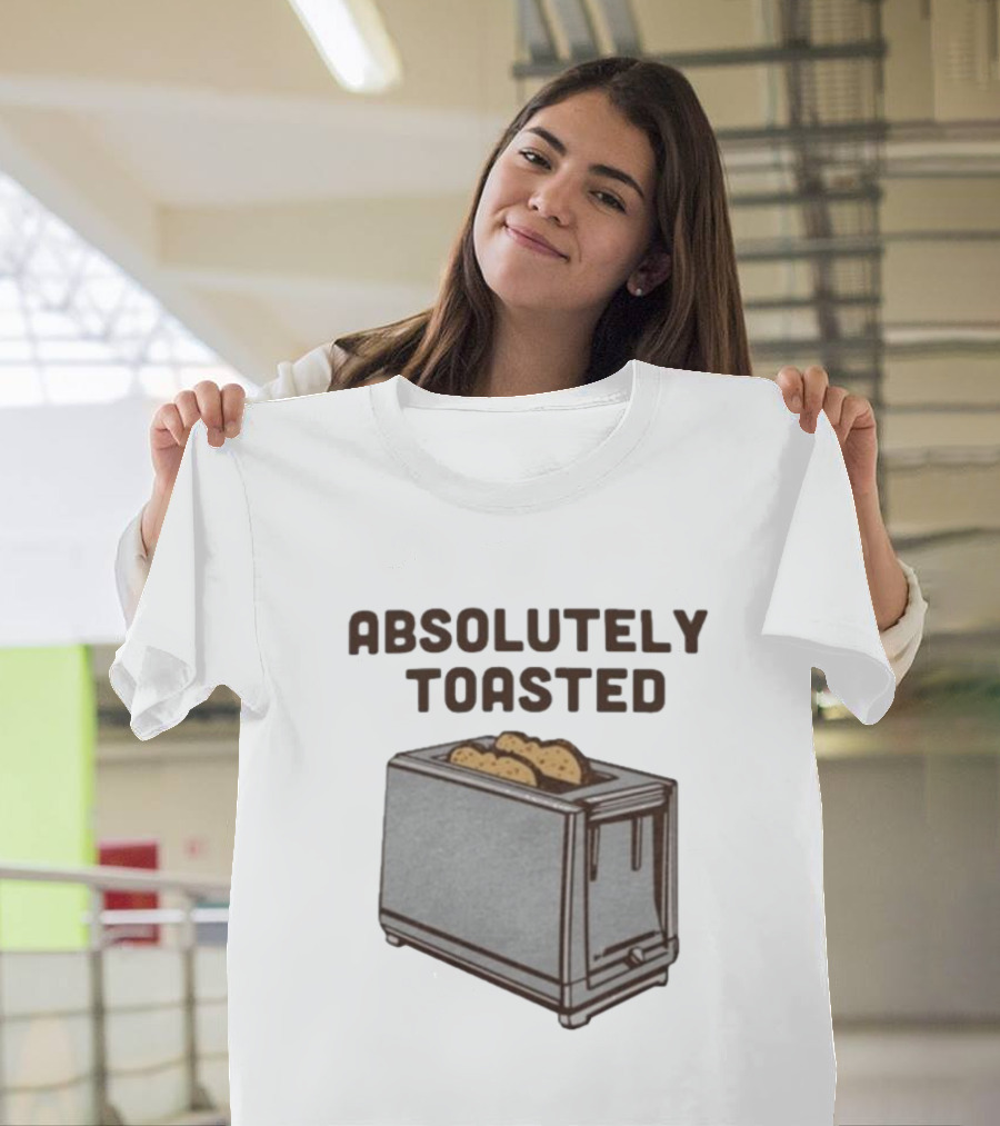 Absolutely Toasted Retro Toaster T-Shirt