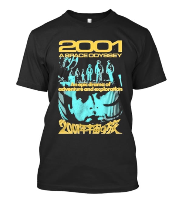 2001 A Space Odyssey An Epic Drama Of Adventure And Exploration Astronauts And Monolith T-Shirt