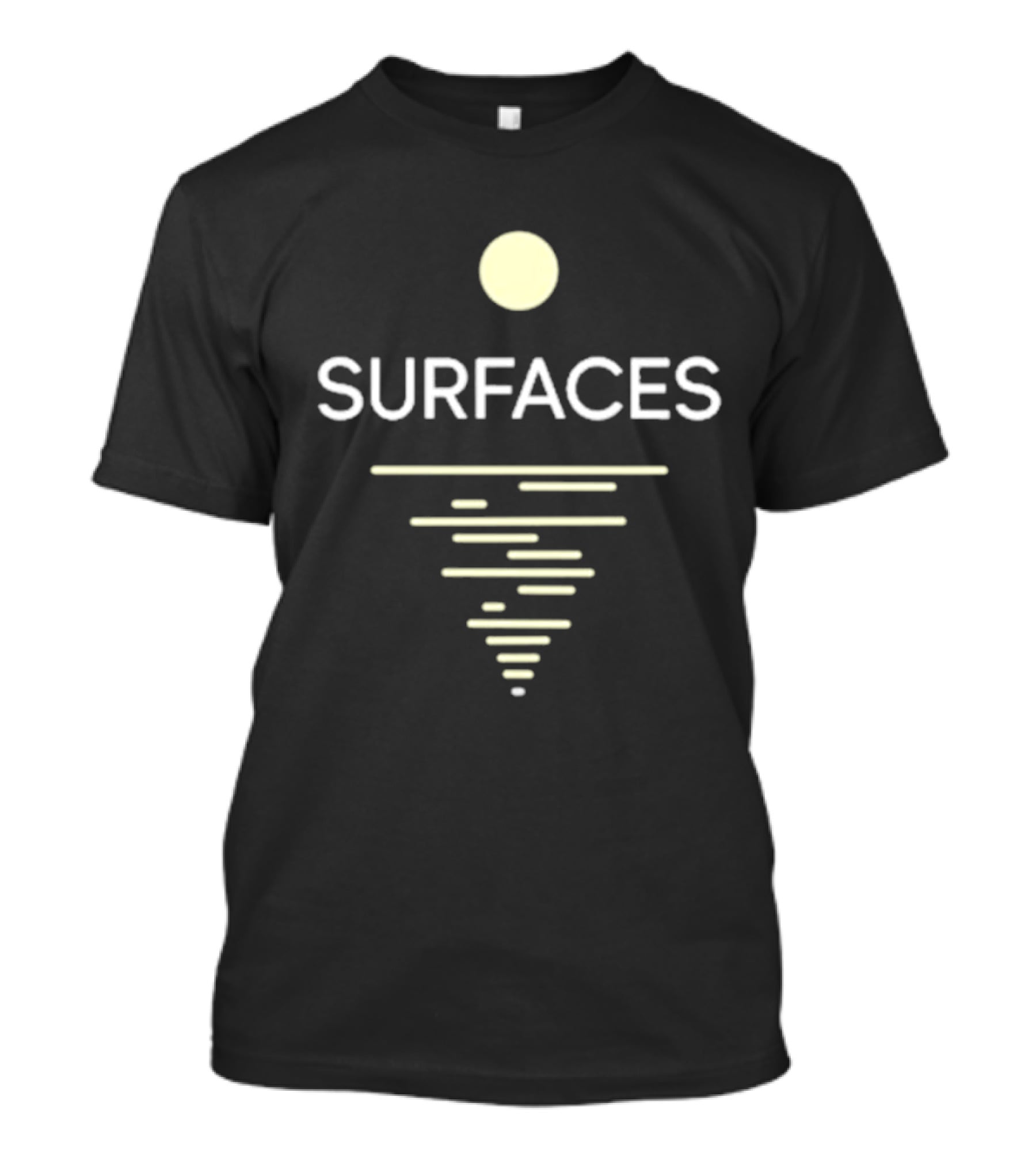 Surfaces Good Morning Tan Sun Lines T-Shirt
