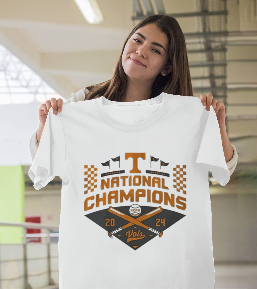 Tennessee Vols National Champions 2024 Baseball College World Series T-Shirt