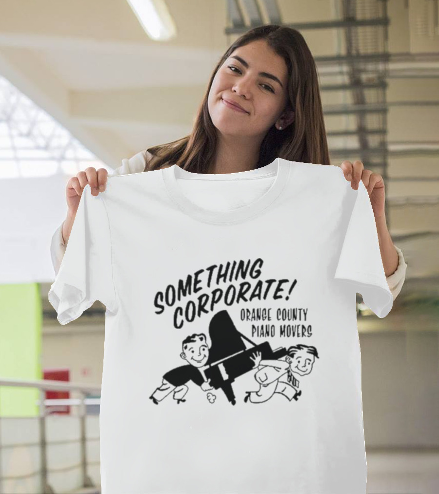 Something Corporate Orange County Piano Movers Andrew McMahon T-Shirt