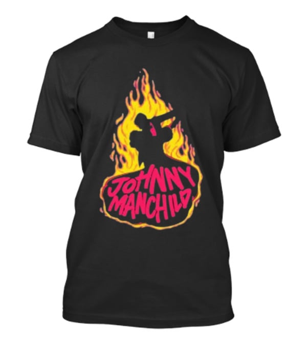 Johnny Manchild Fire Dance Silhouette Flame T-Shirt