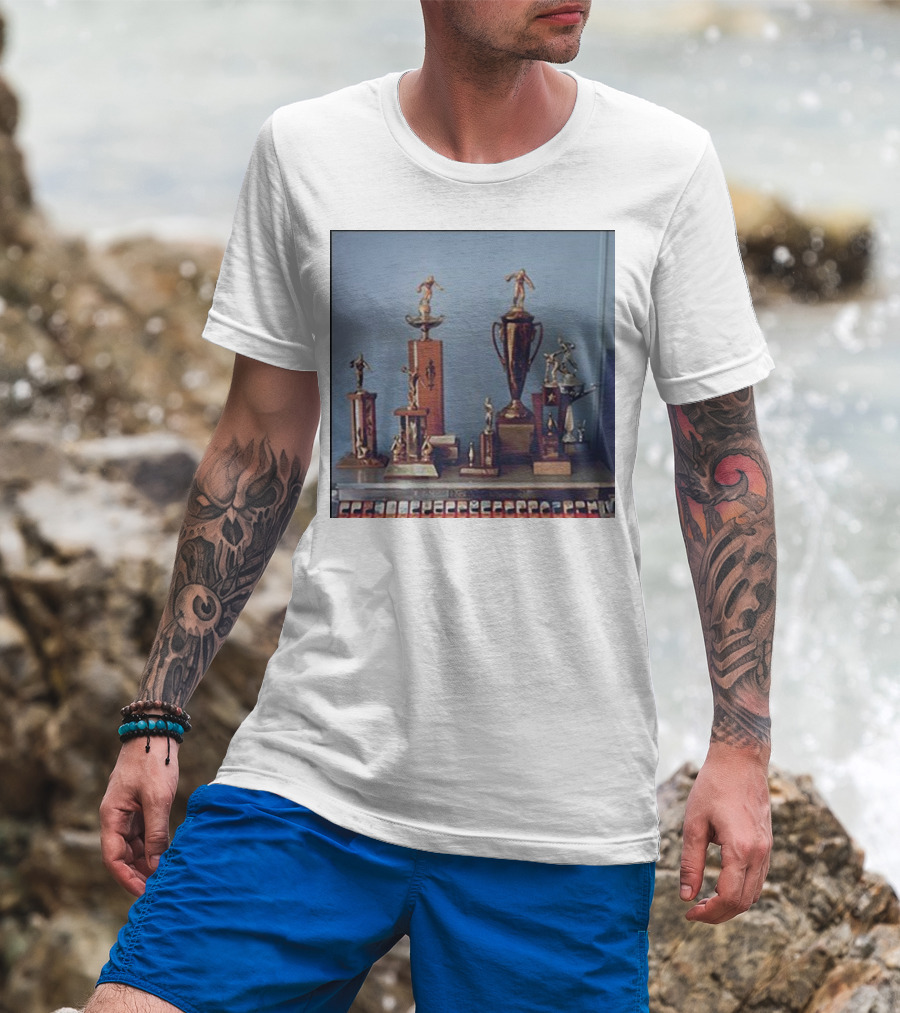 Jimmy Eat World Beach Trophies Display T-Shirt