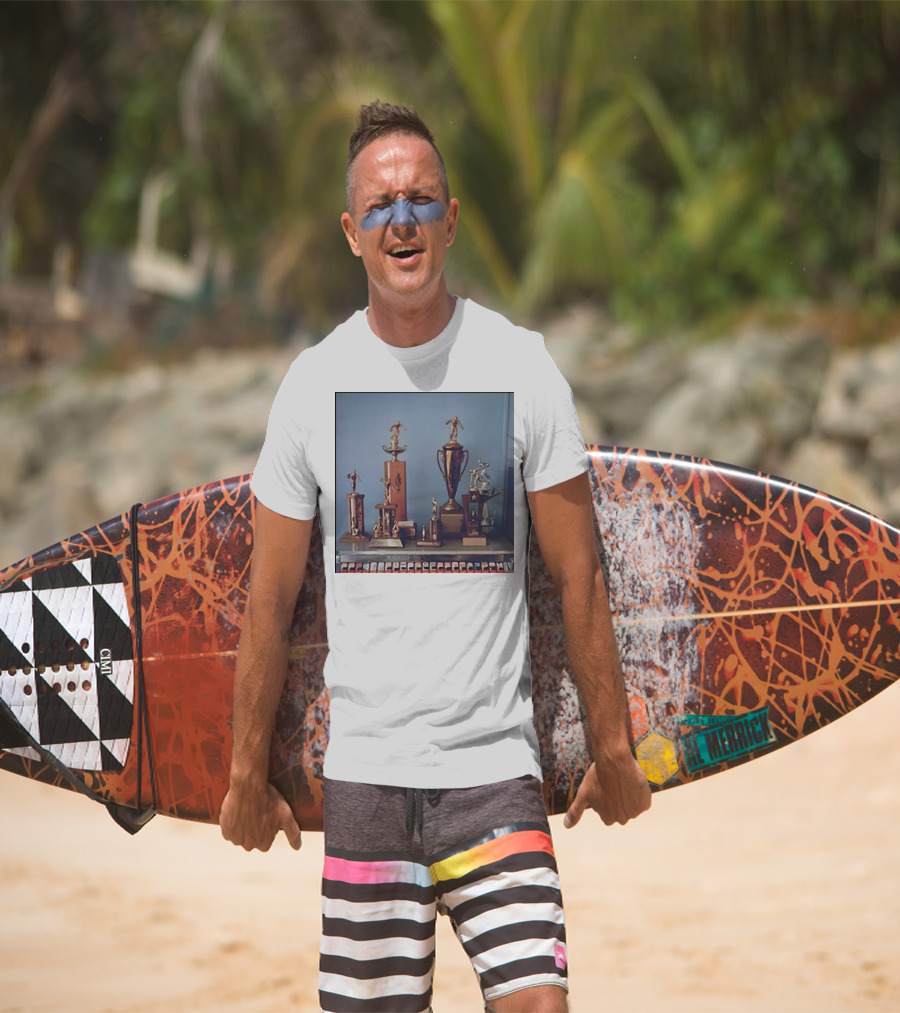 Jimmy Eat World Beach Trophies Display T-Shirt