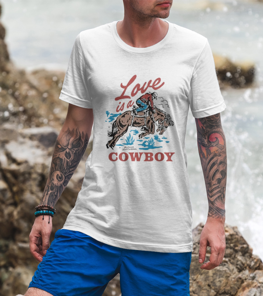 Kelsea Ballerini Love Is A Cowboy Vintage Rodeo T-Shirt