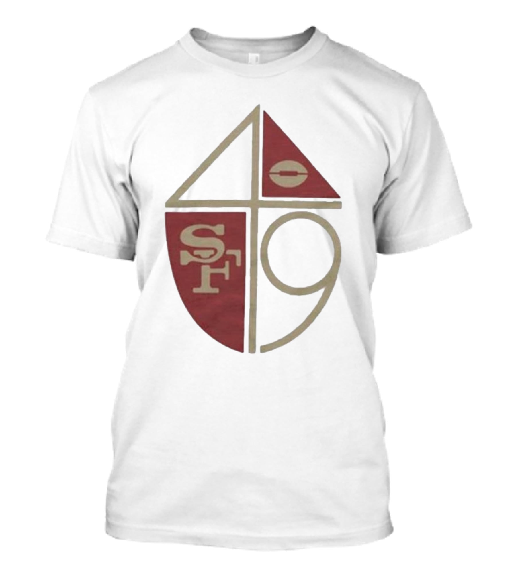 San Francisco 49ers Vintage 1965 SF 49 Iconic Emblem T-Shirt