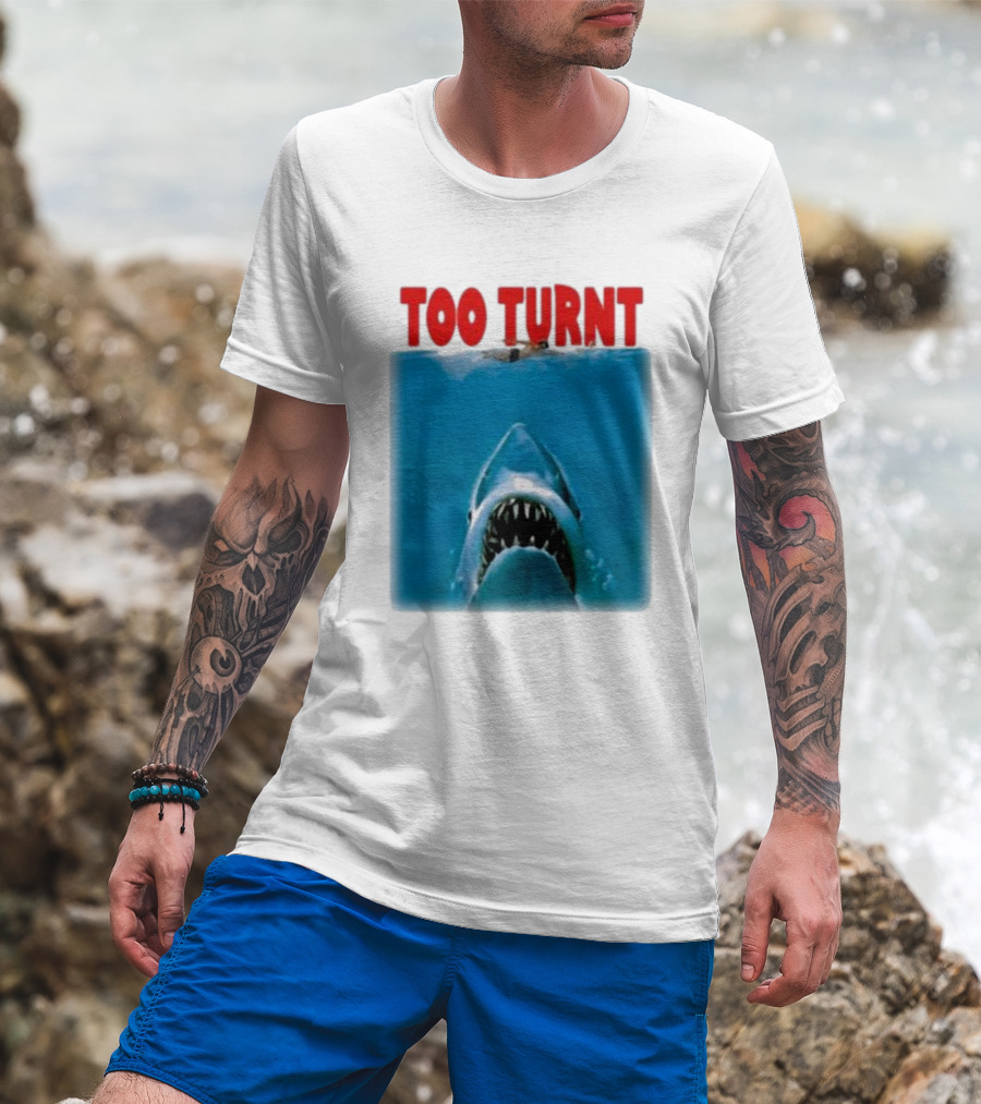 Too Turnt Shark Week T-Shirt