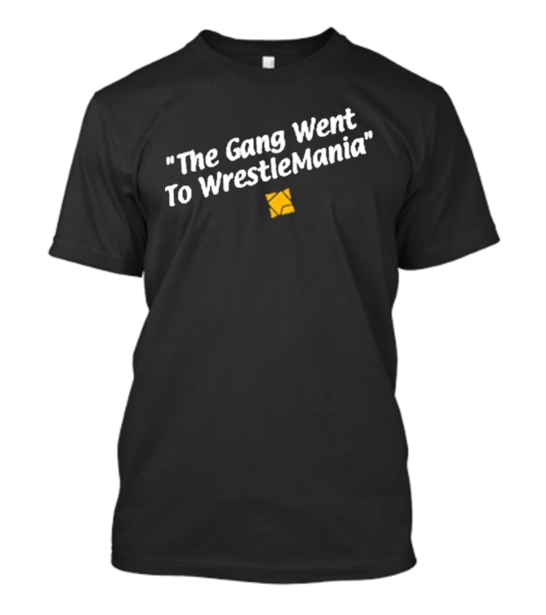 The Gang Went To WrestleMania Charlie Brown Zigzag T-Shirt