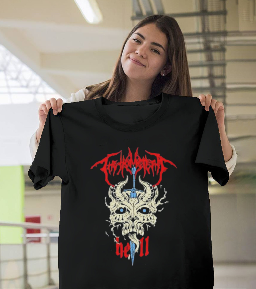 The Home Team Hell Skull Sword T-Shirt