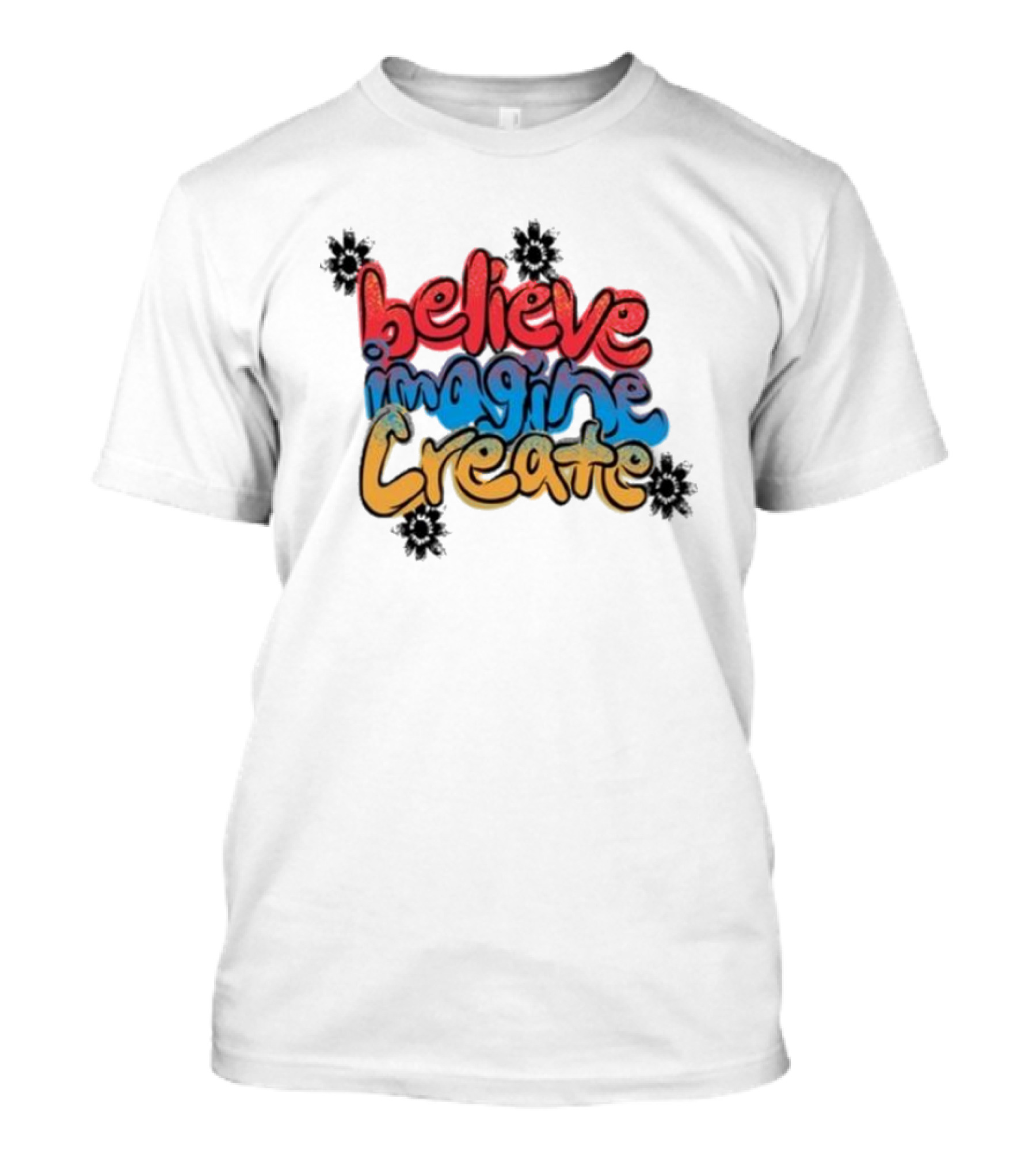 Believe Imagine Create Vic Garcia T-Shirt