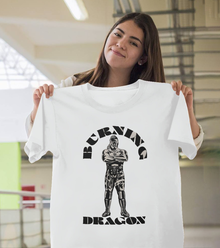 Burning Dragon Shingo Takagi Wrestling T-Shirt