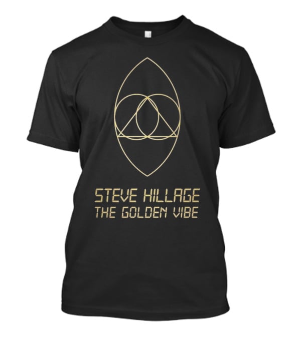 Steve Hillage The Golden Vibe Sacred Geometry T-Shirt