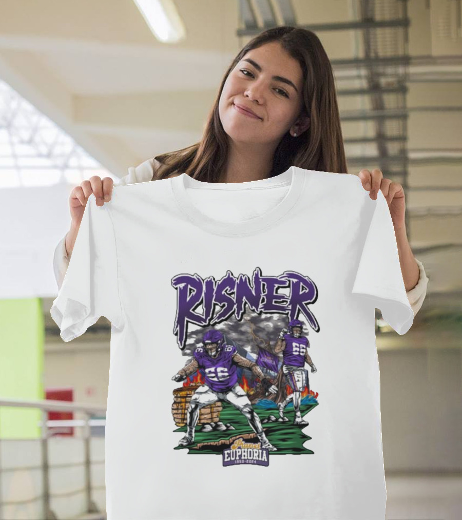 Risner Extremely Race Planet Euphoria 1950 2024 Football T-Shirt