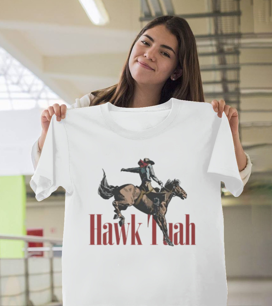 Southern Twang Hawk Tuah Horseback Rider Spit On That Thing T-Shirt