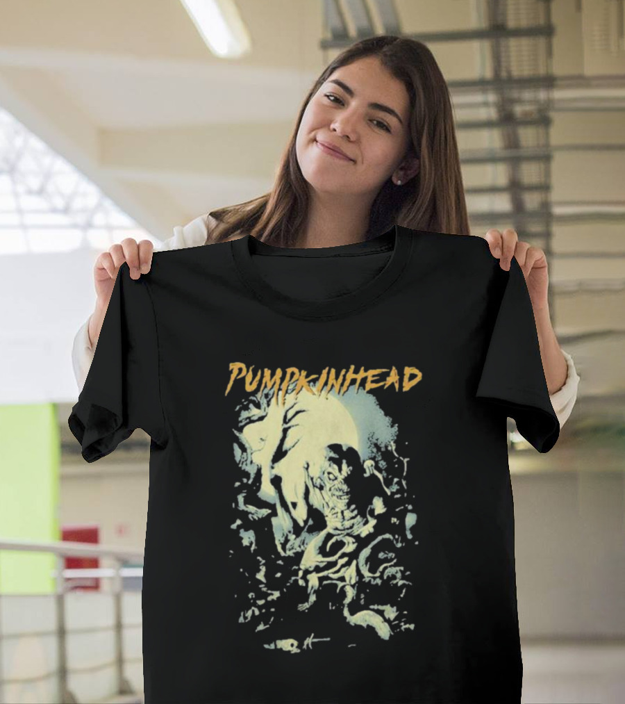 Pumpkinhead Halloween Horror Movie Poster Retro Vhs T-Shirt