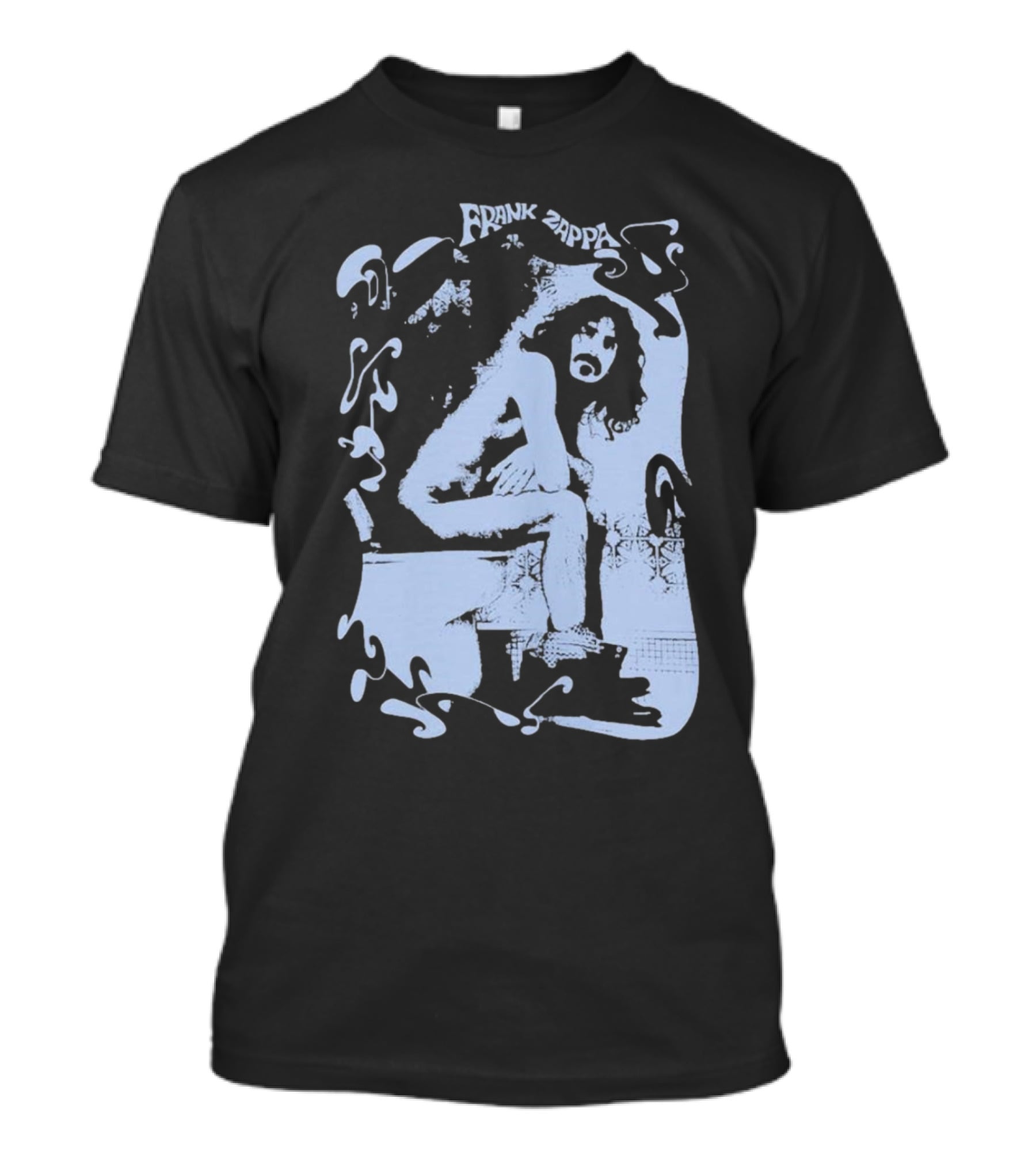 Rare Vintage Frank Zappa Toilet T-Shirt
