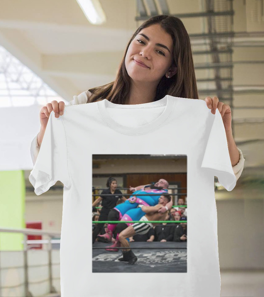 Ray Jaz Believe 2 Wrestling Match Action Scene T-Shirt