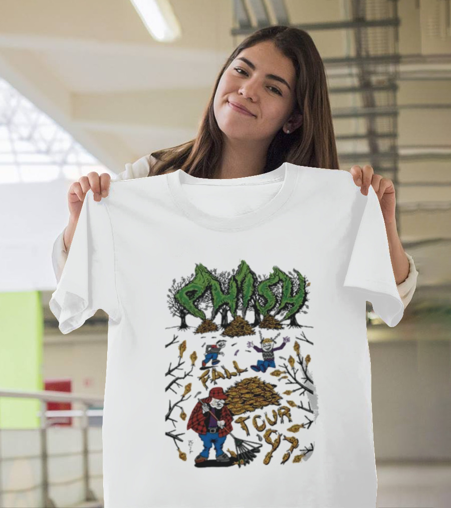 Phish Fall Tour 97 Cleanup Pile-Up T-Shirt