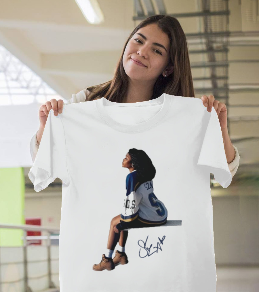 Sza Sos Signature Number 5 Sports T-Shirt