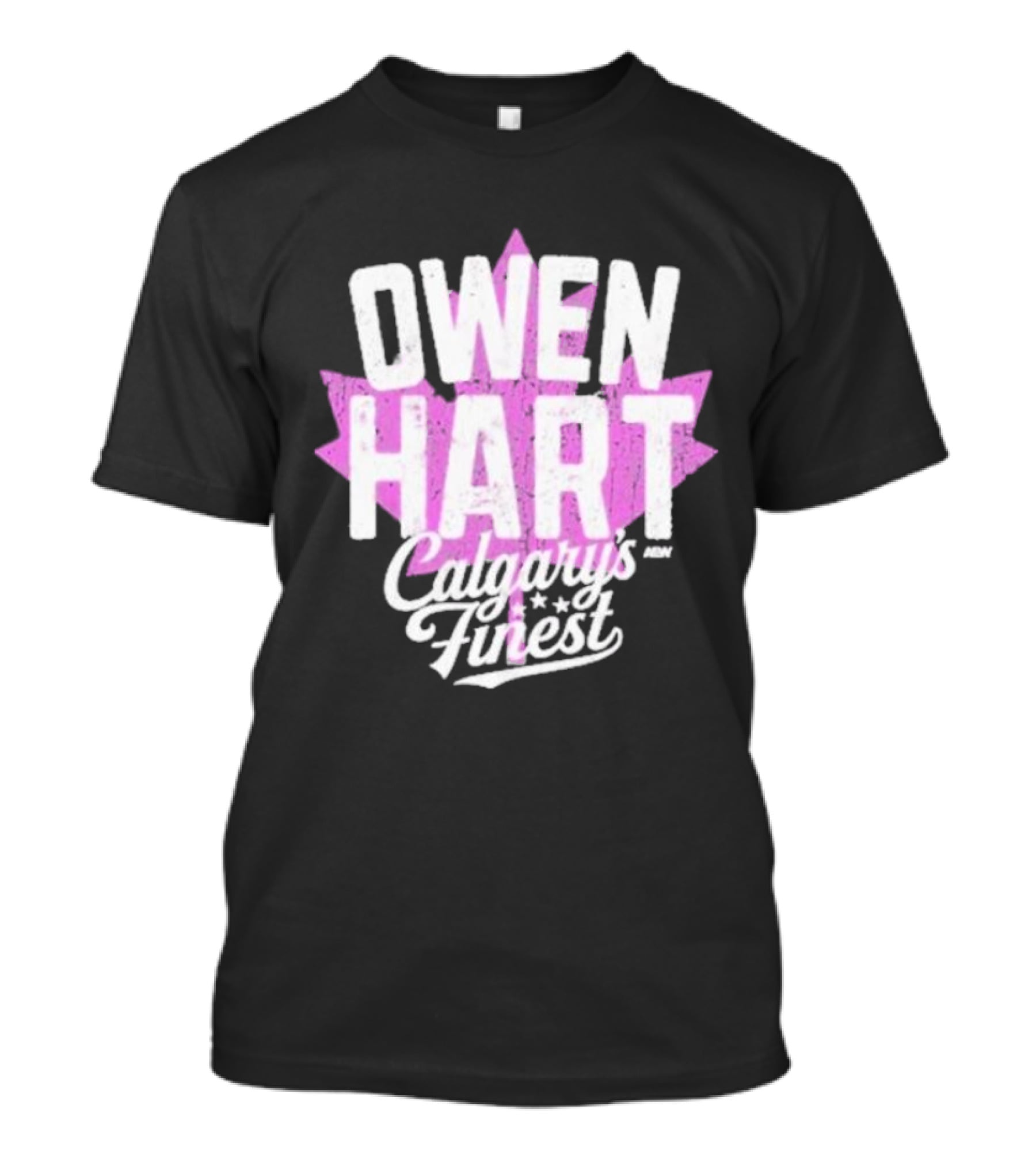 Owen Hart Calgary’s Finest Maple Leaf T-Shirt