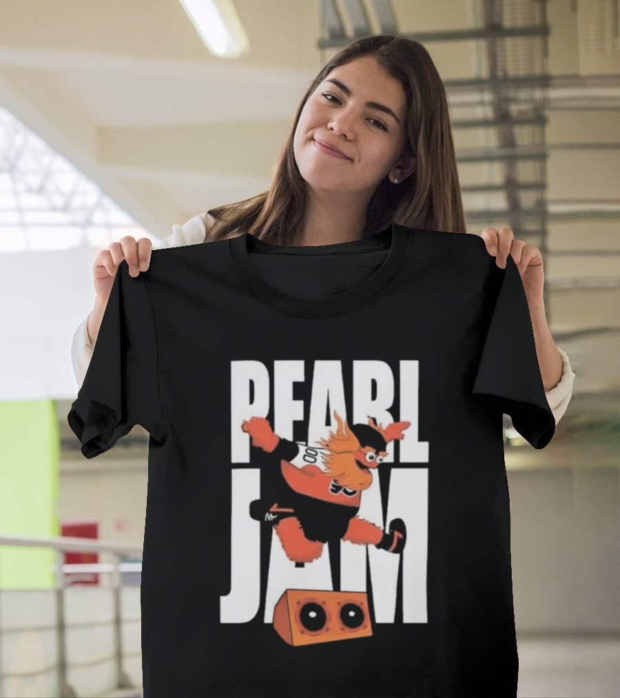 Philadelphia Flyers Gritty Pearl Jam Night T-Shirt