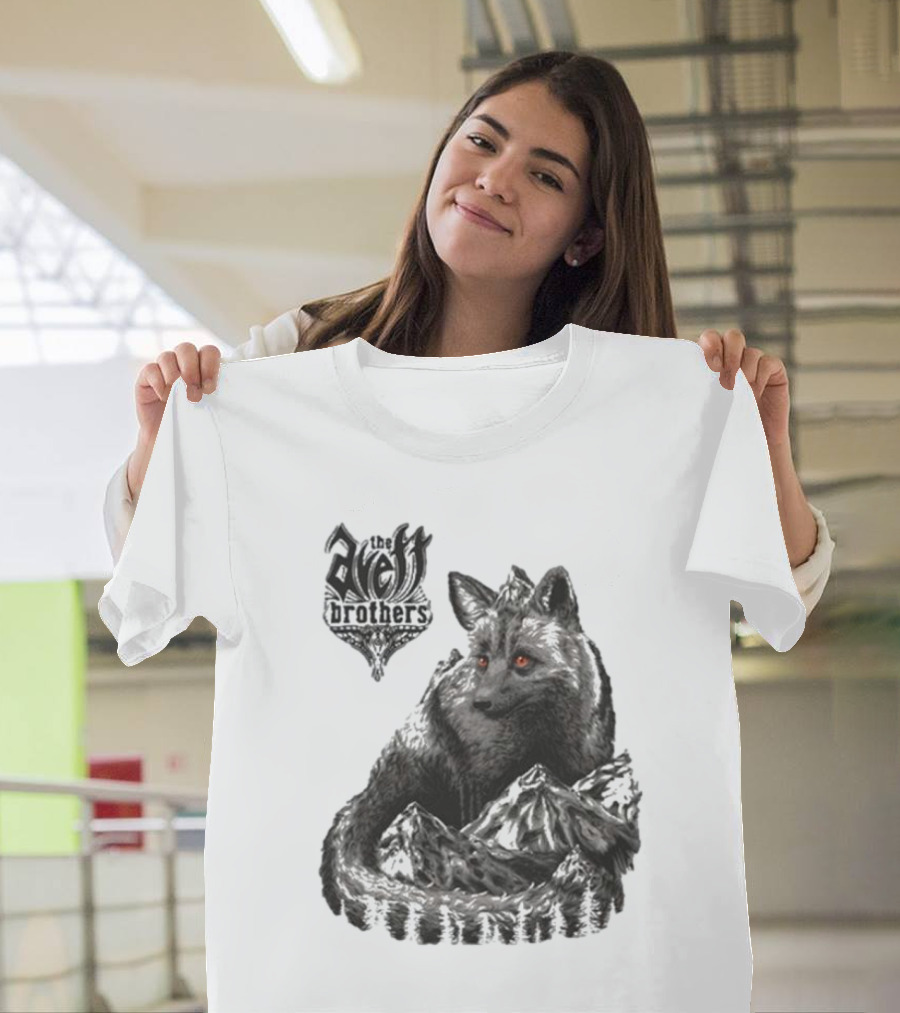 The Avett Brothers Fox and Mountains July 14 2024 Hayden Homes Amphitheater Bend OR T-Shirt