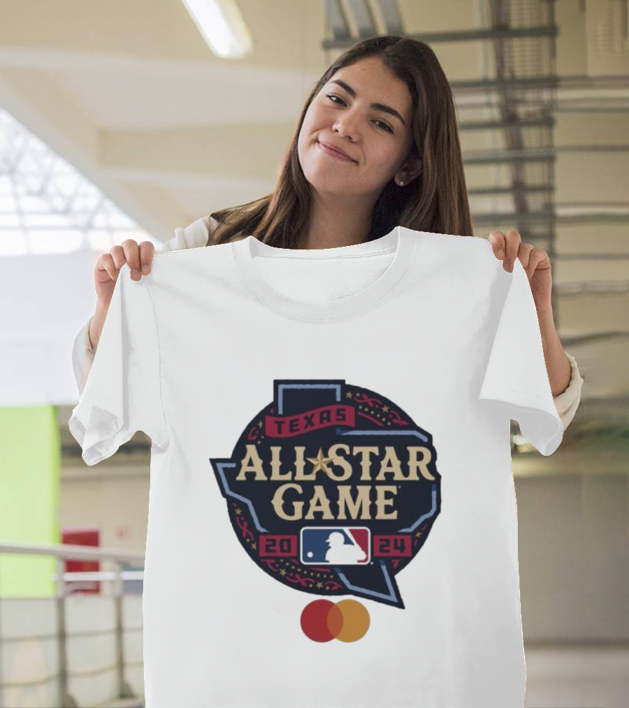 Texas All Star Game 2024 MLB Logo Mastercard T-Shirt