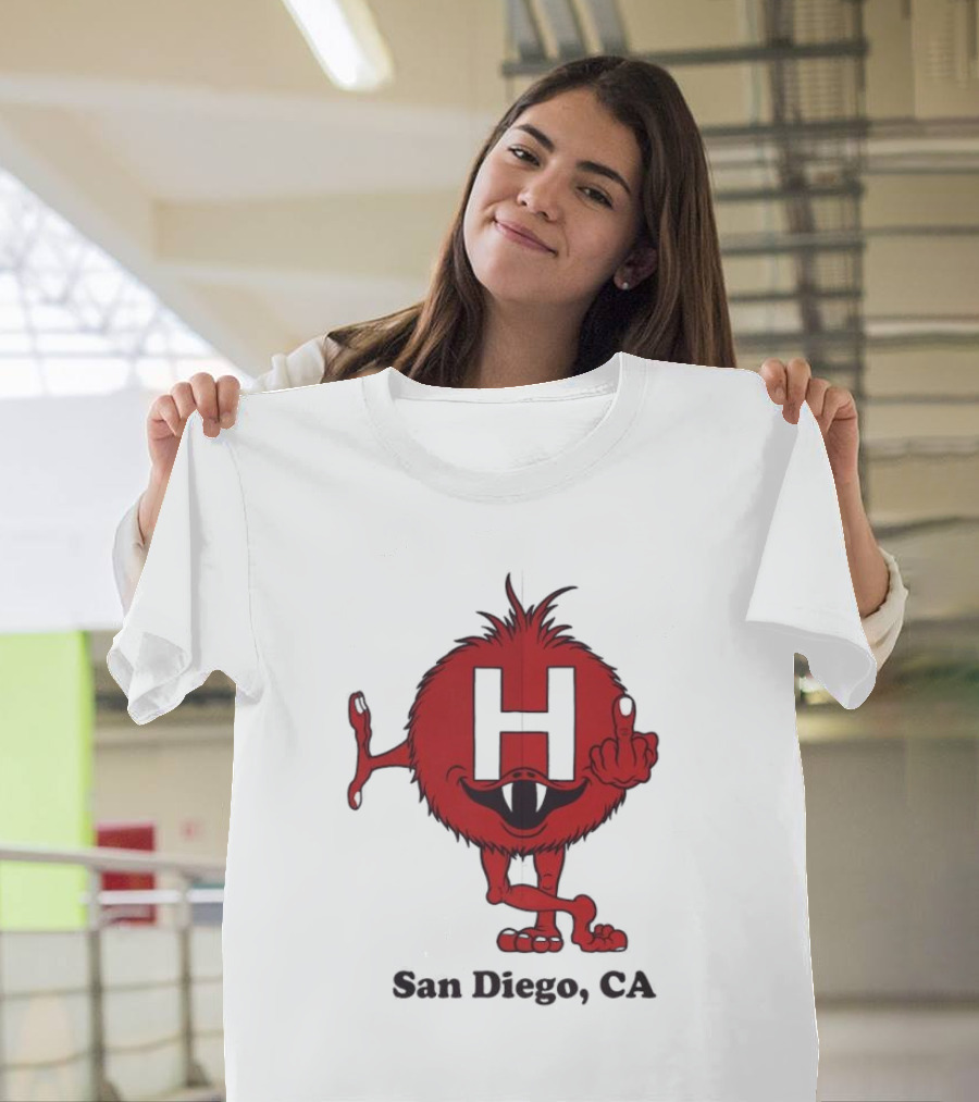 Go To Hell H San Diego CA Hall H Monster Image T-Shirt