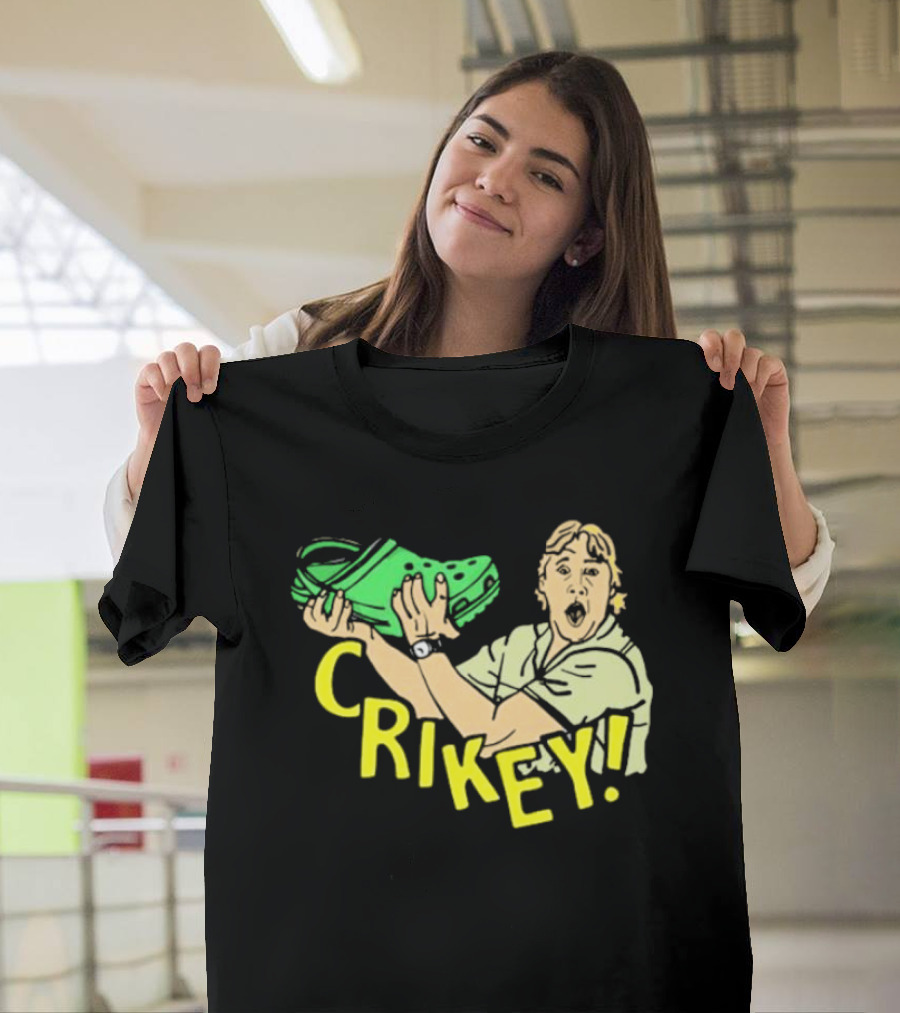 Crikey Crocs Hunter Surprise Enthusiasm T-Shirt