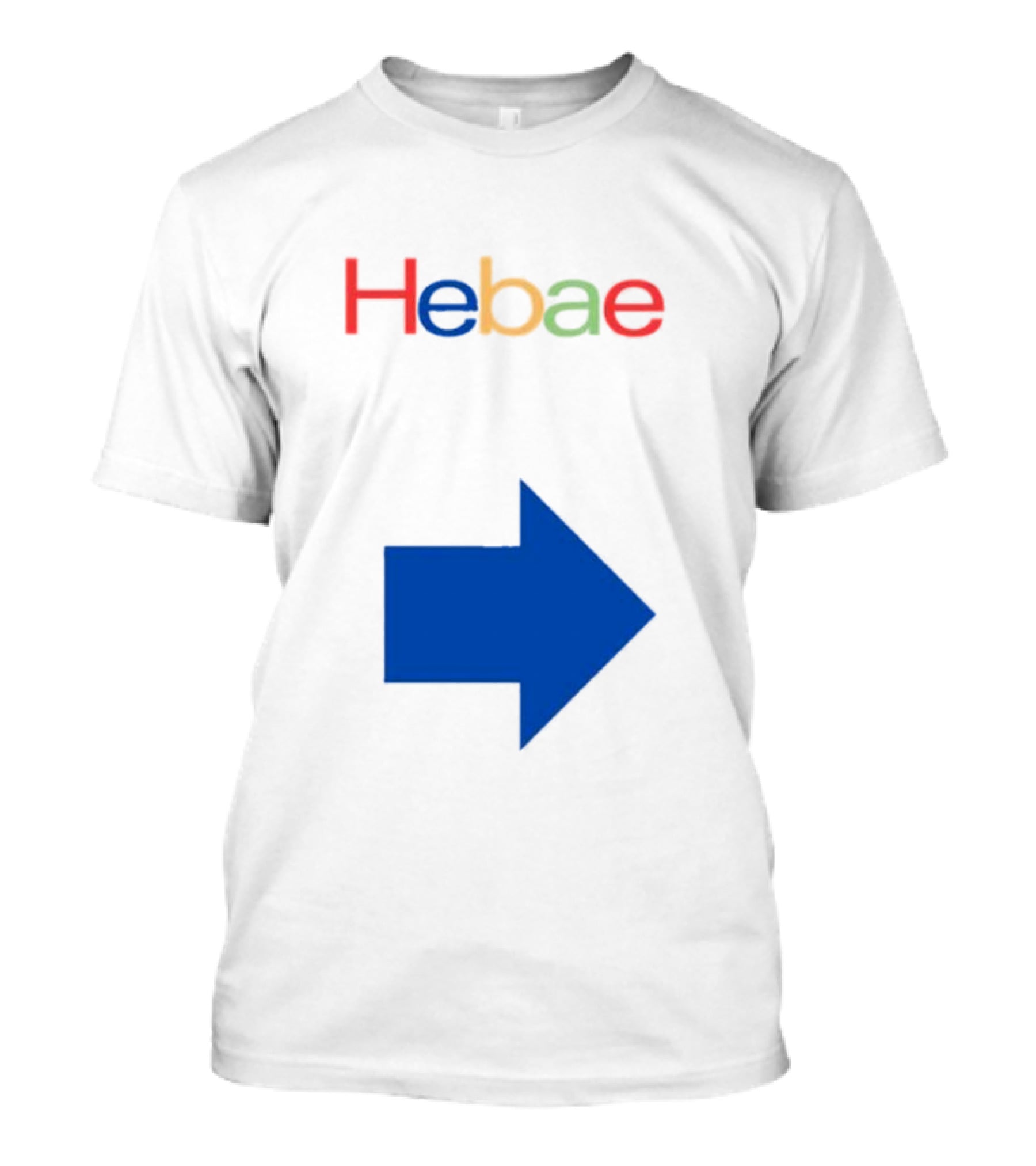 Cursed Couple’s Hebae Shebae Google Arrow T-Shirt