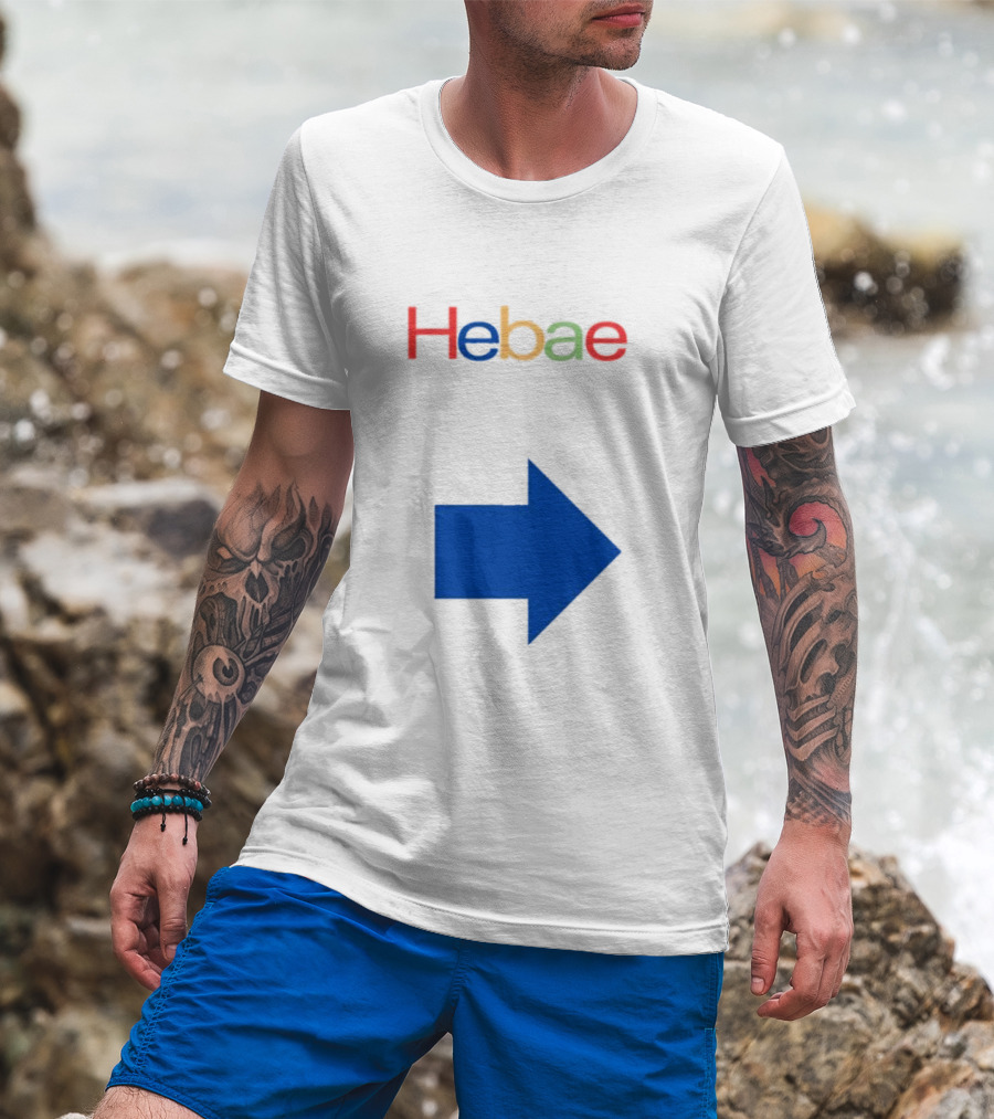 Cursed Couple’s Hebae Shebae Google Arrow T-Shirt