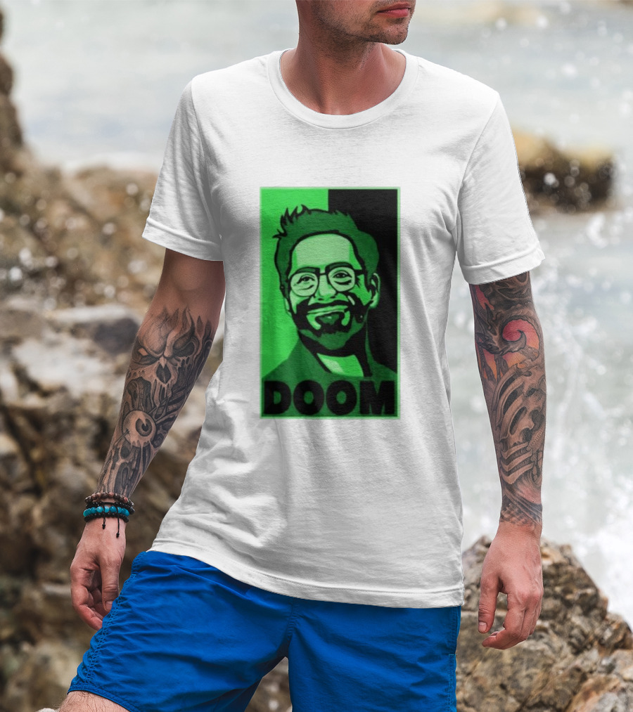 Screencrush Robert Downey Jr Doom T-Shirt