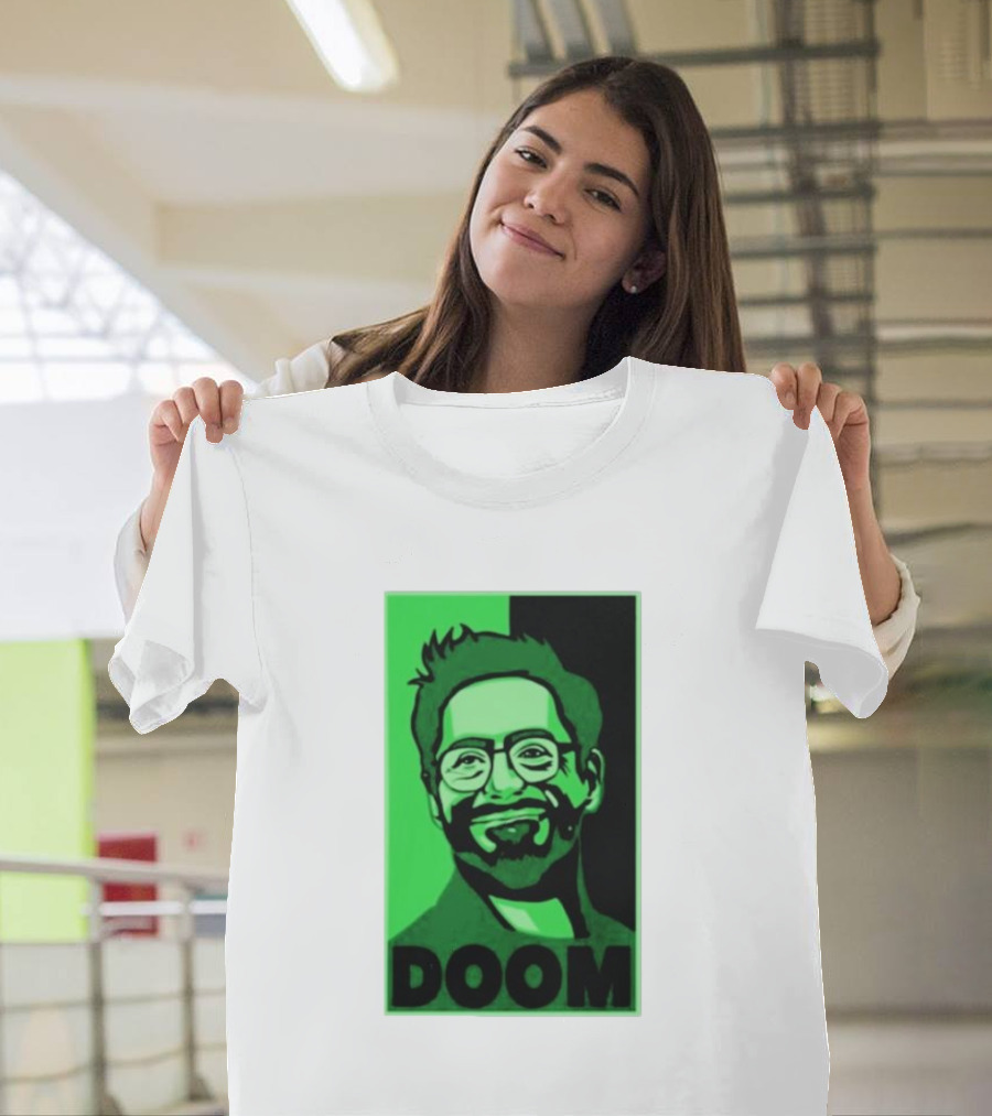 Screencrush Robert Downey Jr Doom T-Shirt