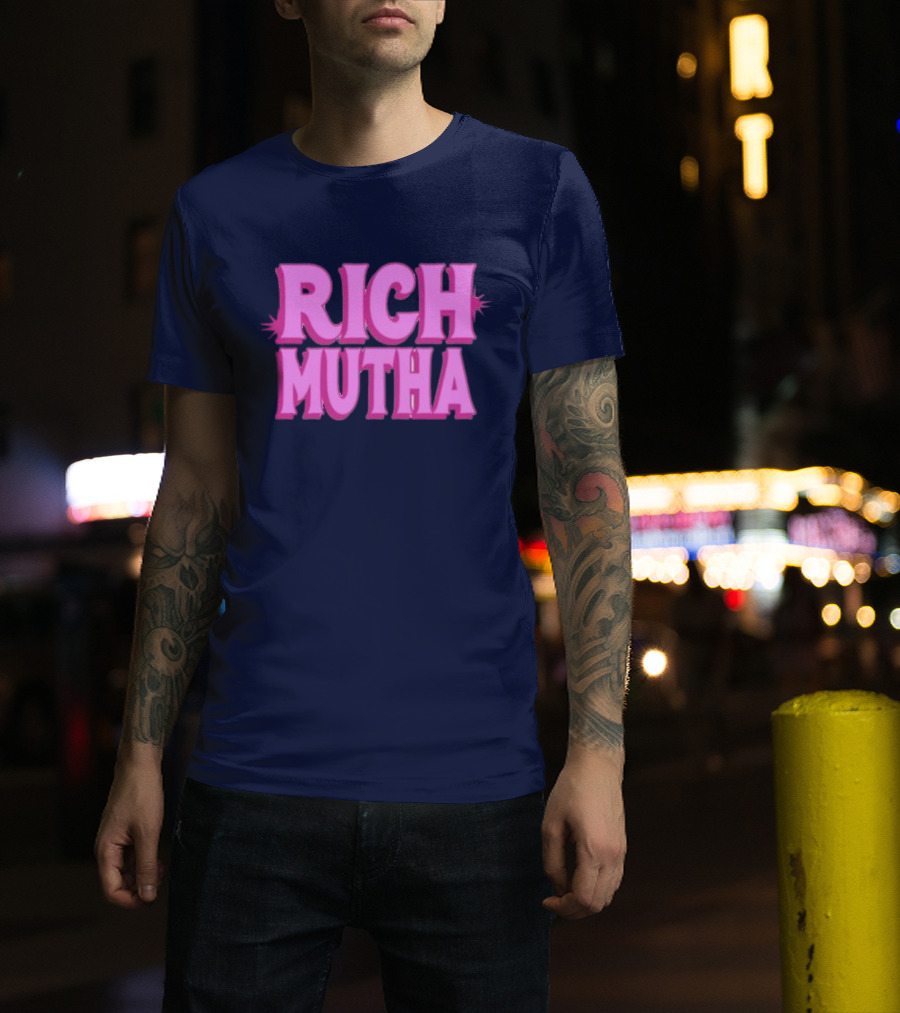 Monaleo Rich Mutha Pink T-Shirt