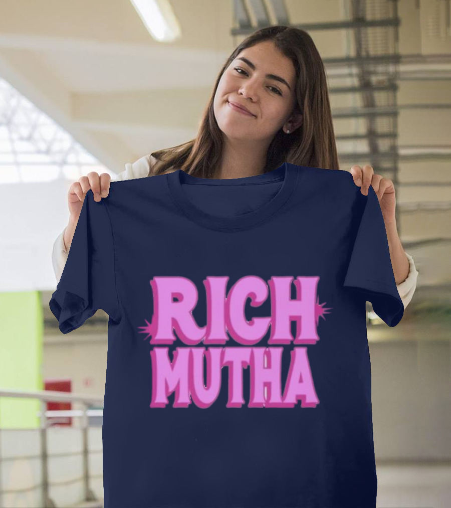 Monaleo Rich Mutha Pink T-Shirt