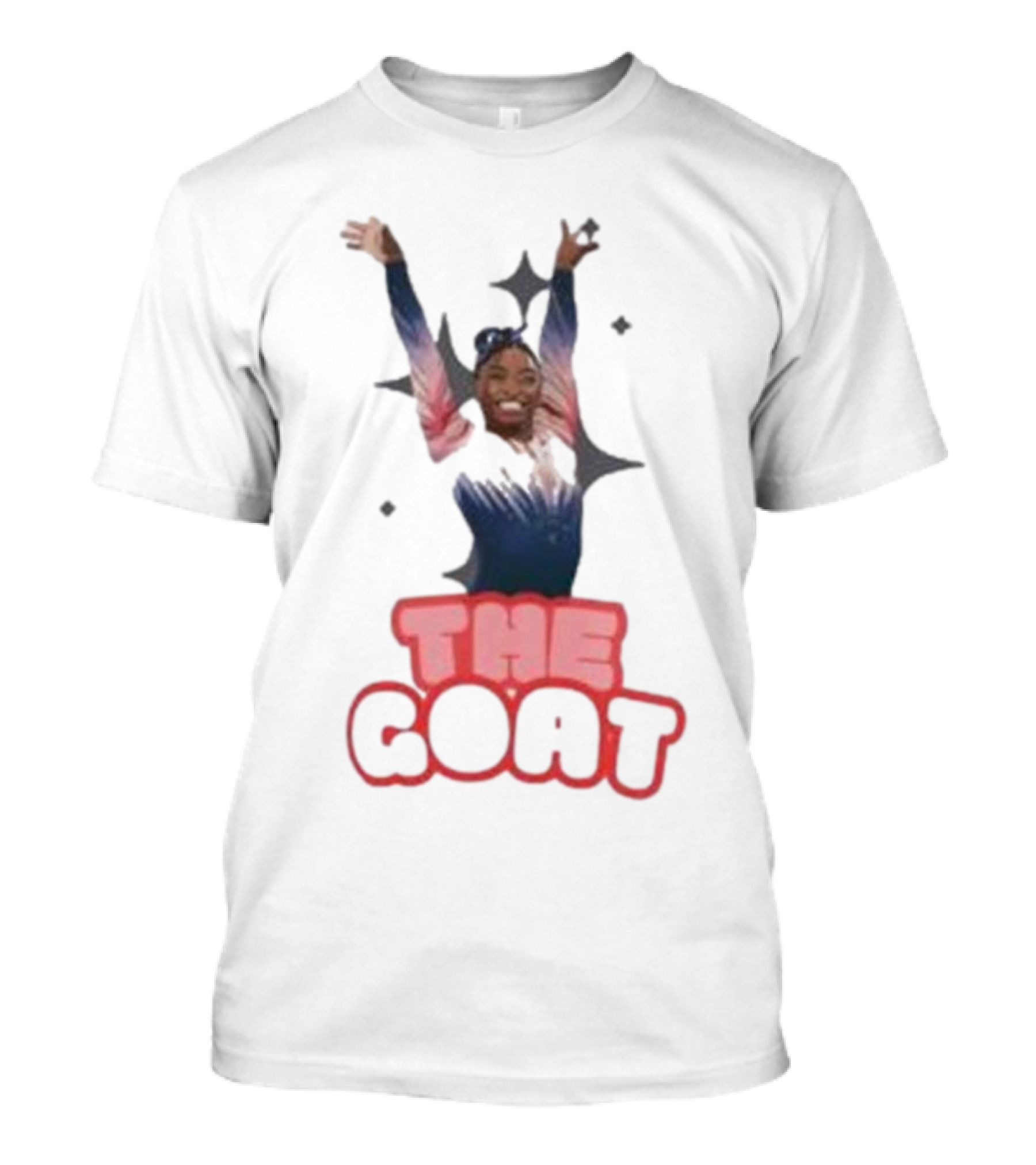 Simone Biles Team USA Gymnastics The GOAT T-Shirt