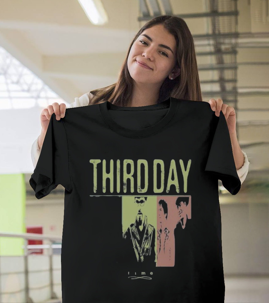 Third Day Time Band Photo 25th Anniversary T-Shirt