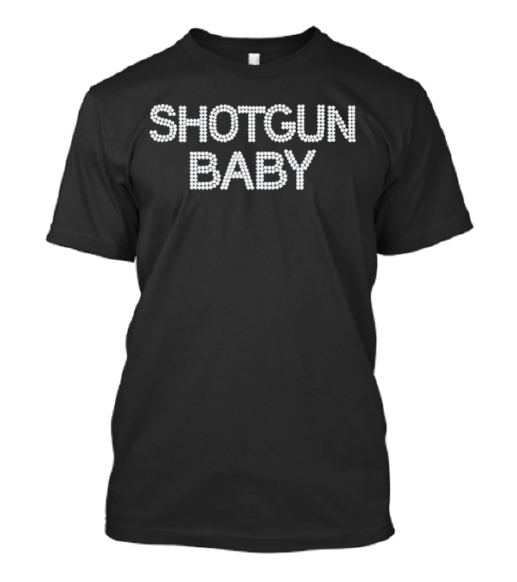 Nessa Barrett Shotgun Baby Rhinestone T-Shirt