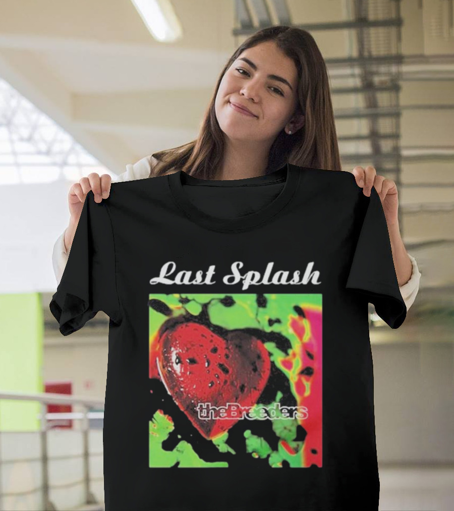 The Breeders Last Splash Album Art with Heart Image T-Shirt