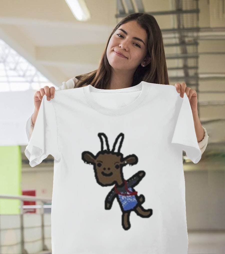 Simone Biles Goat Cartoon Gymnastics T-Shirt