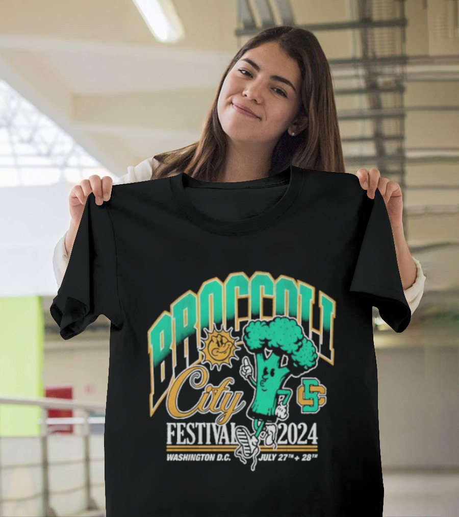 Broccoli City Festival Washington D.C. July 27-28 T-Shirt