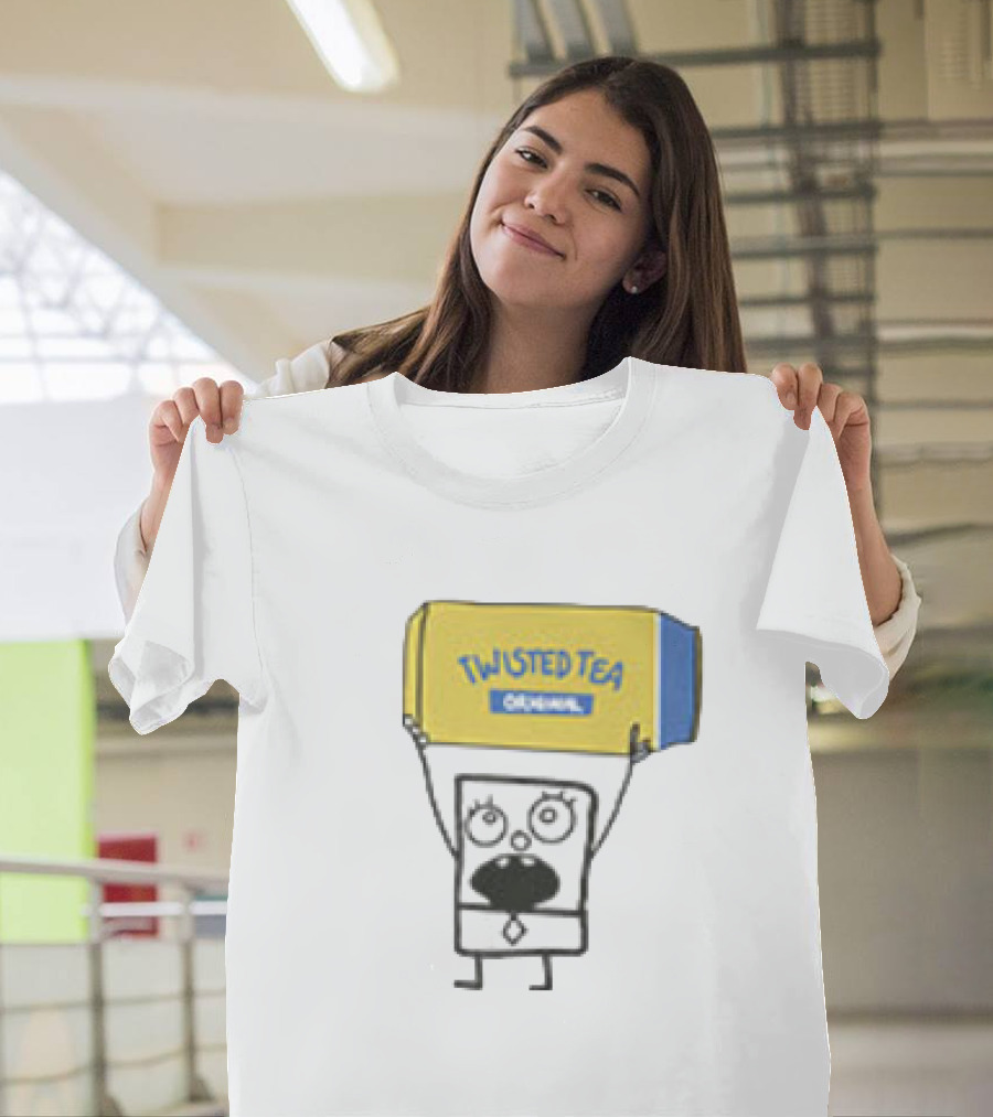 Twisted Tea Original DoodleBob Mashup T-Shirt
