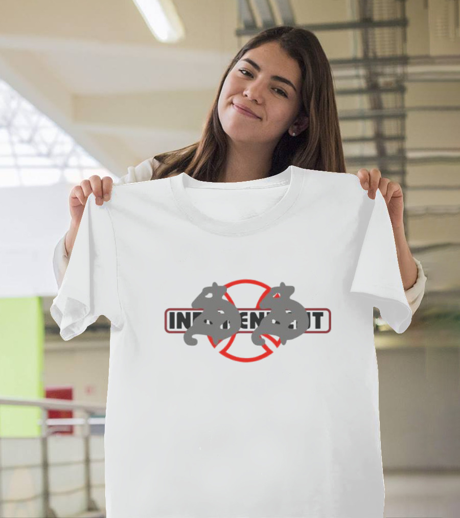 Twoseven University Independent Motorcycle Wheel T-Shirt